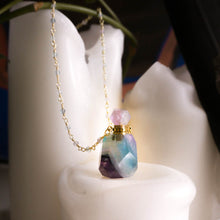 Load image into Gallery viewer, Crystal Faceted Potion Pendant