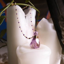 Load image into Gallery viewer, Crystal Faceted Potion Pendant