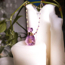 Load image into Gallery viewer, Crystal Faceted Potion Pendant