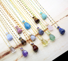 Load image into Gallery viewer, Crystal Faceted Potion Pendant