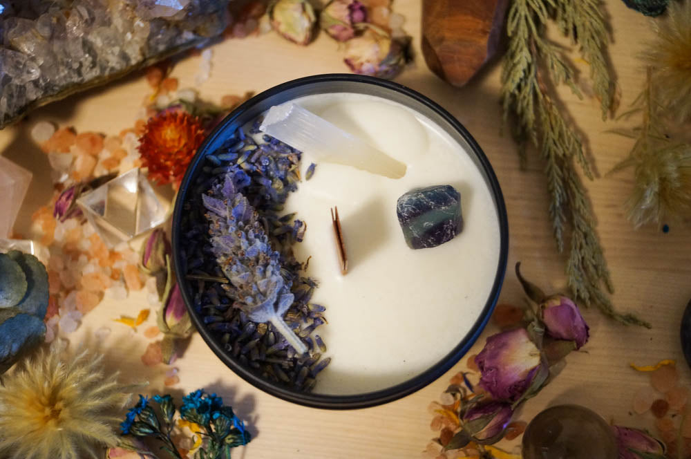 New Moon Cleanse Altar Candle