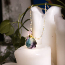Load image into Gallery viewer, Crystal Faceted Potion Pendant
