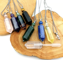 Load image into Gallery viewer, Crystal Point Potion Pendant
